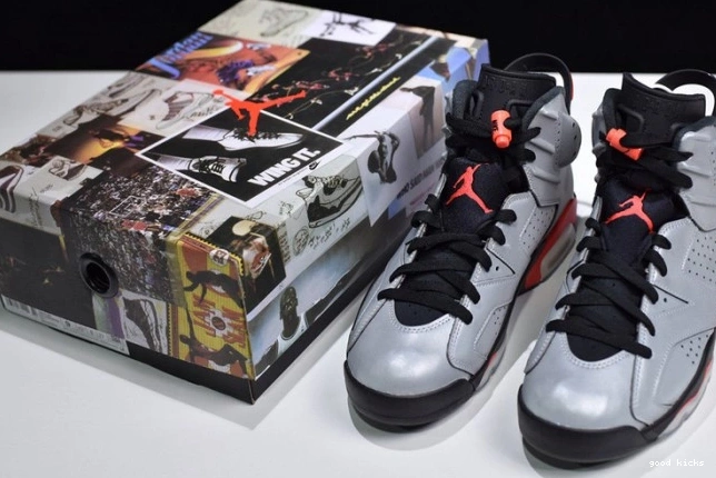 Rep 3M Jordan Reflective JSP CI4072-001 Infrared Air 6 0801